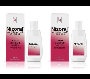 2x Nizoral Anti Dandruff Shampoo - 60ml - Exp 07/2027 - Picture 1 of 1