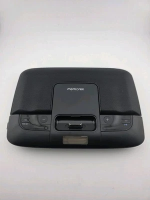 Altavoz de viaje compacto Memorex Mi2290WHT solo para iPod - negro - solo dispositivo Foto 1 de 3