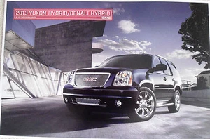 NEW OEM GM 2013 GMC YUKON DENALI HYBRID TRUCK  AUTO POSTER OR VEHICLE PORTRAIT - Picture 1 of 1