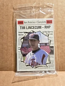 2010 Salem-Keizer Champions Set (7) NEW Buster Posey RC Tim Lincecum SF Giants - Picture 1 of 2