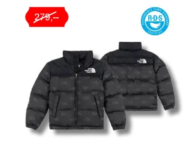 The North Face Kinder Printed Unisex Daunenjacke 1996Retro Nuptse 700 Cuin Daune