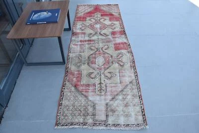 Anatolian Rugs, Bedroom Rug, Vintage Rugs, Turkish Rug, 2.6x7.4 ft Runner Rug - Image 1 of 4