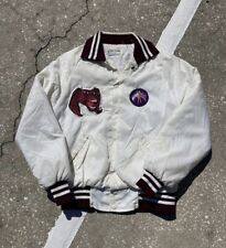 Vintage 1 Of 1 Southern Illinois University Patches Bomber Stitched Jacket Rare