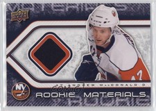 2009-10 Upper Deck Rookie Materials Andrew MacDonald #RM-MA Rookie RC
