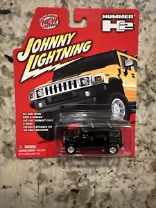 Johnny Lightning H2 Hummer scala 1:64 - Nero NUOVO + SPEDIZIONE VELOCE - Foto 1 di 11