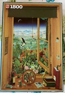 Rompecabezas Jumbo Robert Howe 1500 Piezas Nature’s Window Usado Completo - Imagen 1 de 7