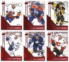 2016-17 Upper Deck UD Overtime Red Parallels #1 to 180 Pick From List #/99 !!