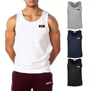 GYMTIER Classico Ufficiale Gilet Palestra Uomo Bodybuilding Tank Top T-shirt Stringer - Foto 1 di 10