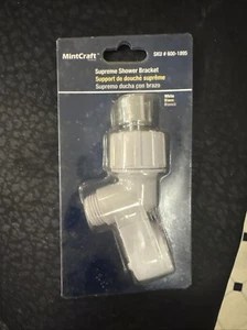 MINTCRAFT B1105WH Boston Harbor 6001895 Supreme Shower Bracket, 4.33 in, Metal, - Picture 1 of 2