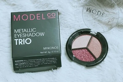 Model Co Metallic Eyeshadow Trio - Mykonos - 3g/ 0.10 oz - Image 1 of 3
