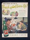 Magazine Ad* - 1947 - 7 UP - Birdhouse