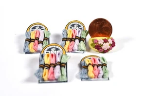 *~*   Stickgarn , Handarbeit  für das Puppenhaus 1 *~* - Bild 1 von 2