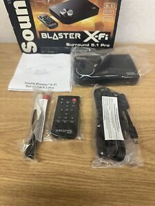 THX Creative SB1095THX USB sound blaster X - FI Surround 5.1 Pro NO DVD