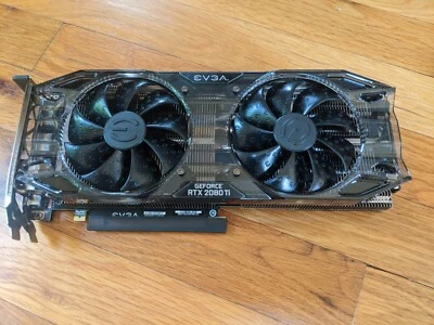 NEW!!! EVGA NVIDIA GeForce RTX 2080 Ti 11GB GDDR6 Graphics Card 11G-P4-2281-KR - Image 1 of 4