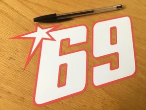 Nicky Hayden Race Number 69 (Grande) - VENDEDOR DEL REINO UNIDO - Imagen 1 de 1
