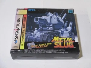 Sega Saturn Metal Slug SNK Expansion ram included, box, and postcard included - Picture 1 of 9