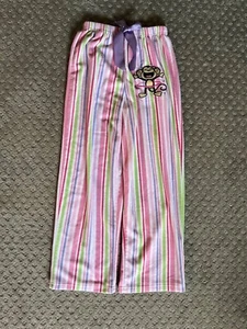 St. Eve girls fleece pajama pant size L/G(10/12) multicolor stripes - Picture 1 of 4
