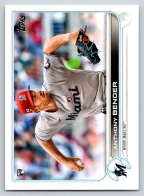 2022 Topps #160 Anthony Bender NM+ - Image 1 of 2