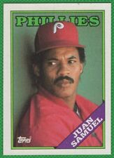 Juan Samuel - 1988 Topps #705 - Philadelphia Phillies Baseball Card