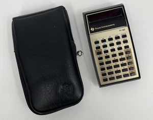 Vintage Texas Instruments TI-30 wissenschaftlicher Taschenrechner GETESTET & FUNKTIONSFÄHIG! - Bild 1 von 5