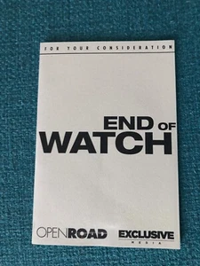 FYC DVD End Of Watch RARE! Oscar Screener DAVID AYER Jake Gyllenhaal - Picture 1 of 2