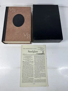 The Adventures of Sherlock Holmes Heritage Press 1950 Slip Case & Sandglass - Imagen 1 de 19