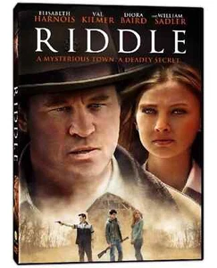 Riddle (2013) Val Kilmer, Elisabeth Harnois DVD Good condition - Foto 1 di 1