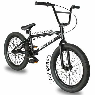 Bicicleta BMX Freestyle de 20” Manivela de 3 Piezas Exterior Micro Engranaje Bicicleta BMX de una sola velocidad Foto 1 de 4