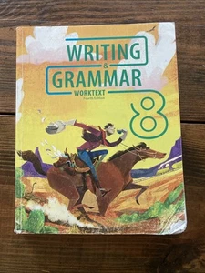 BJU Press Writing and Grammar 8 Student Worktext (4th edition) - Picture 1 of 9