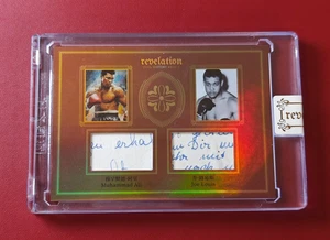 2025 Eternal Revelation Dual Relics Holofoil Muhammad Ali Joe Louis 74/99 - Picture 1 of 2