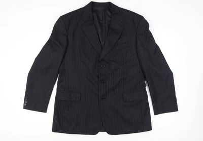 Pierre Cardin Men's Dark Blue Striped Classic Blazer, 44 R, Formal - Image 1 of 4