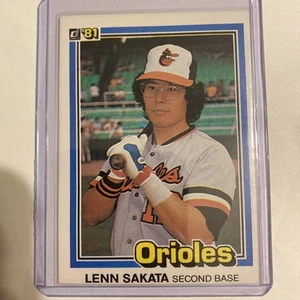 Donruss #499 1981 Lenn Sakata - Imagen 1 de 2