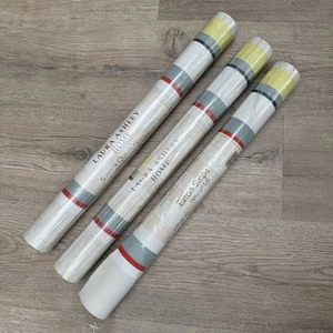 Papel Pintado Laura Ashley Eaton Rayas Natural/Multi Trufa Rayas Taupe Crema - Imagen 1 de 6