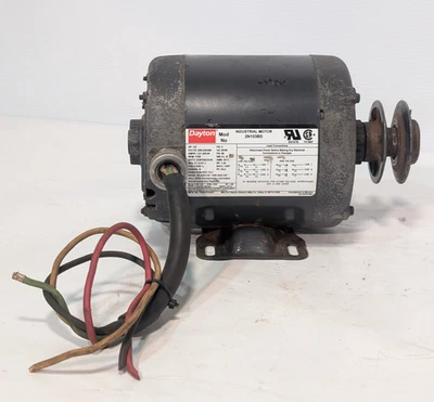 Motor industrial Dayton 2N103BD, 1/2HP, 1725RPM, 3 fases, 2008-230/460V, 60/50Hz - Imagem 1 de 4