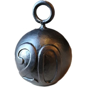 Heavy-Duty Cast Iron Door Stopper with Antique Finish - 8 lbs for Indoor/Outdoor - Picture 1 of 7