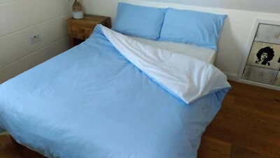 Funda de edredón doble talla King con cierre continuo con cremallera en tres lados Foto 1 de 4