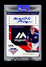 2019 Marcelo Mayer 1/1 USA Panini Stars & Stripes Majestic Patch Auto