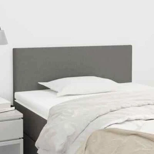 Winged Fabric Headboard Bedhead Bed Frame Ear Head Dark Grey Single Size 103cm - Picture 1 of 8