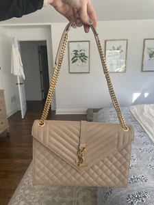 Ysl Large Envelope Crossbody - Picture 1 of 7