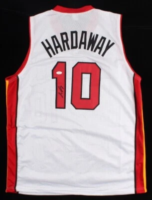 Tim Hardaway Autographed Miami Heat Jersey JSA COA! - Image 1 of 3