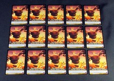 Lot of (15) World of Warcraft WoW TCG Earth Elemental Totem Dark Portal - Abil R