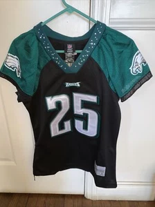 LeSean McCoy #25 Philadelphia Eagles Reebok NFL Jersey Womens M Medium Sewn On # - Picture 1 of 7
