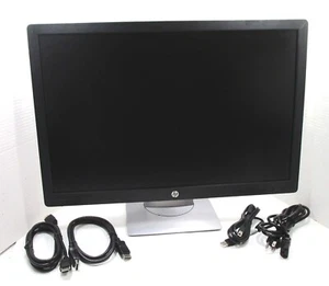 HP EliteDisplay E242 24-inch LED Backlit IPS Full HD Monitor with Cables (B) - Picture 1 of 13