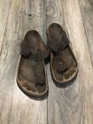 Betula Birkenstock Sandals W9 M7 Brown Slides