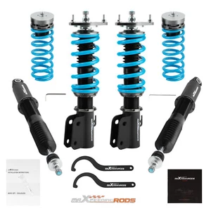 24 Ways Damping Adjustable For Scion XB 2004 2005 2006 Twin-tube Coilovers - Picture 1 of 11