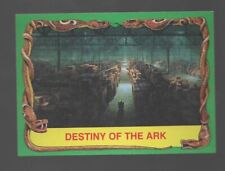 Indiana Jones & The Raiders Of The Lost Ark Topps #87 DESTINY OF THE ARK
