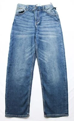 OshKosh B'Gosh детский темно стирка прямые штанины джинсы BL1 подлинный тонированный размер 12R - Изображение 1 из 4