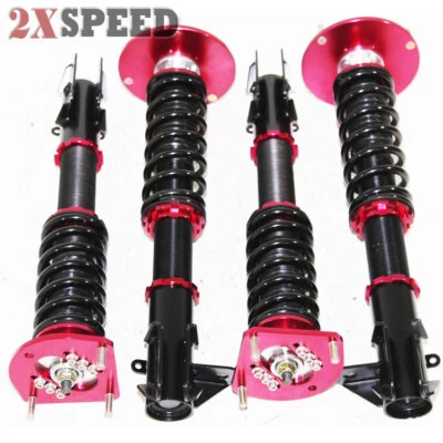 Suspensión Coilover ROJA NO amortiguador ajustable para Dodge Neon SRT-4 03-05 sedán 4D 2.4T Foto 1 de 4