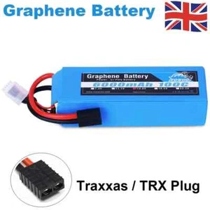 YOWOO 14.8V 4S Graphene lipo Battery 6000mAh 100C TRX for RC Racing Truck Buggy - Picture 1 of 3