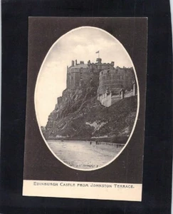 F2302 UK Edinburgh Castle from Johnston Terrace vintage postcard - Picture 1 of 2